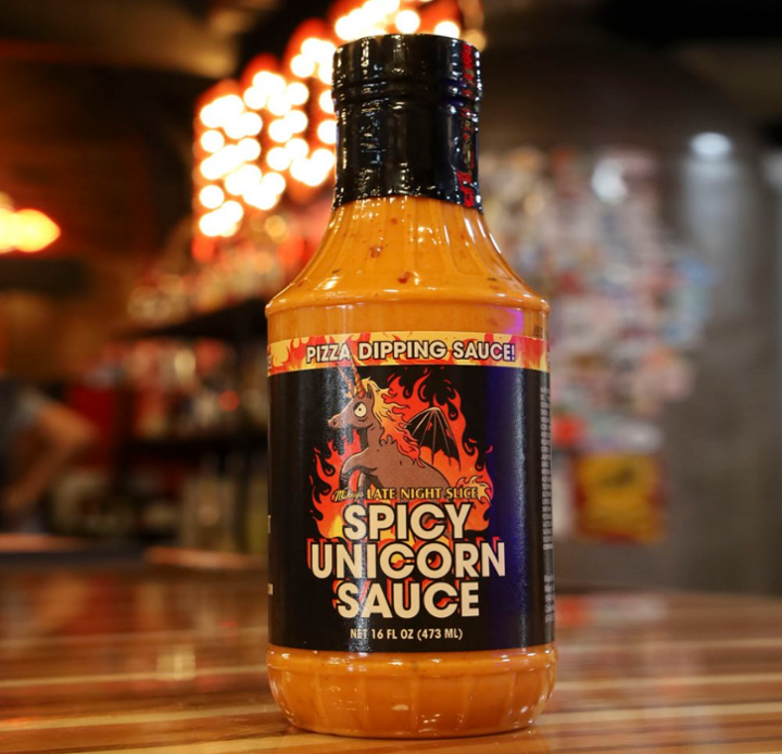 Spicy Unicorn Sauce Bottle
