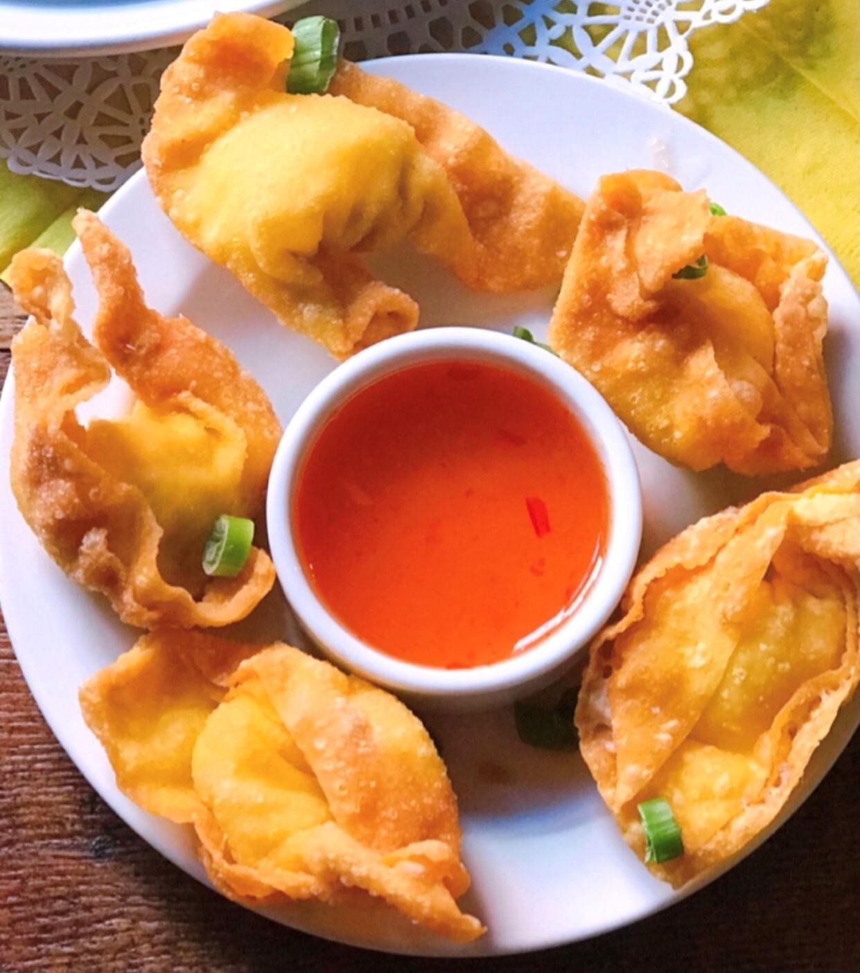 Crab & Cheese Wontons