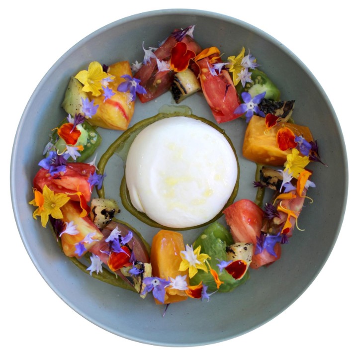 Burrata & Heirloom Tomatoes