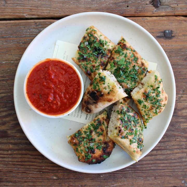 Wood Fired Garlic Bread