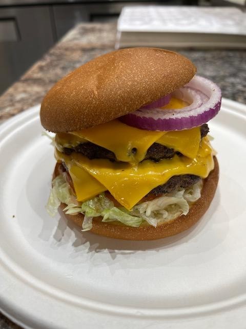 Bullseye Cheeseburger
