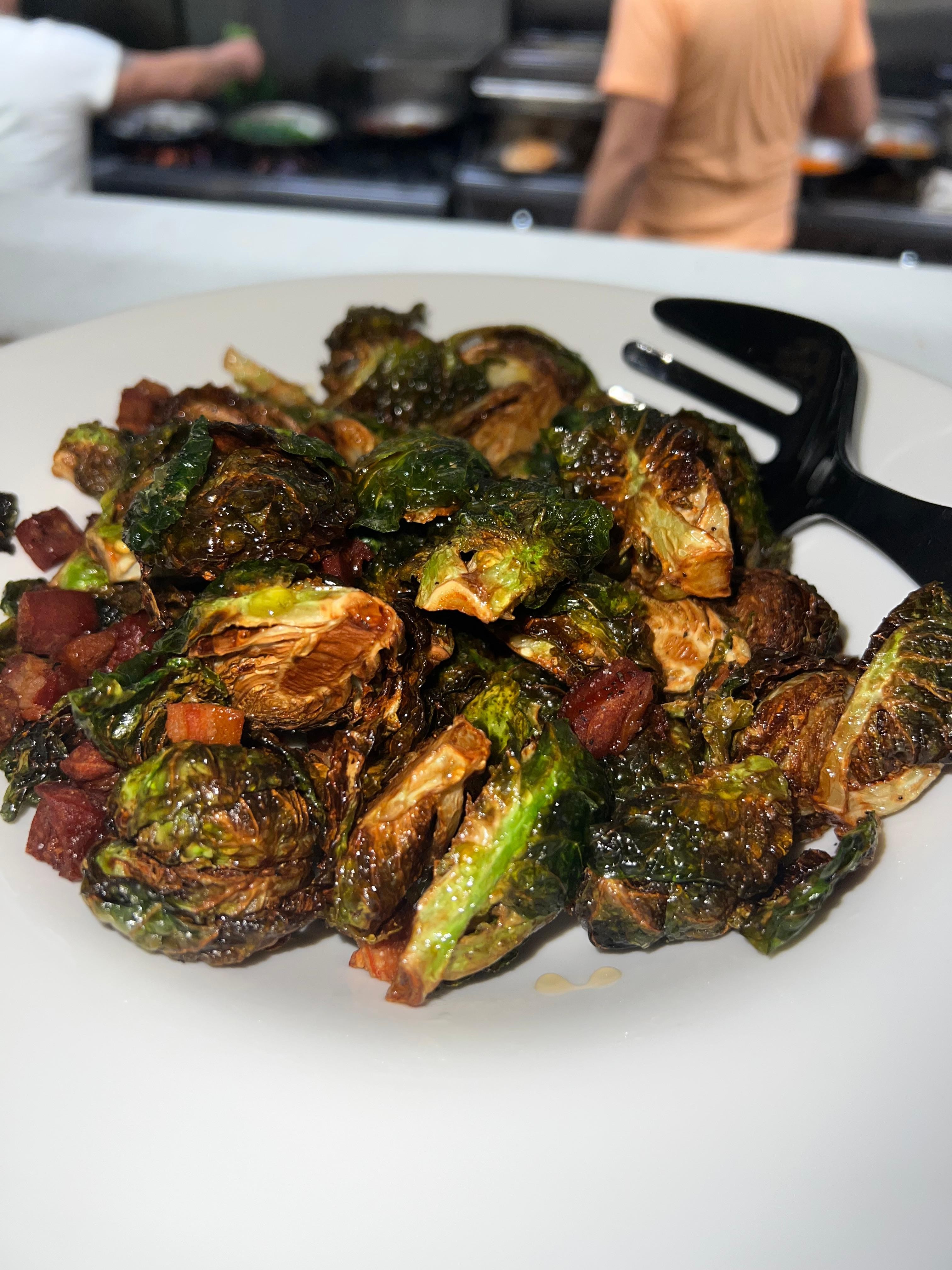 Pancetta Roasted Brussel Sprouts