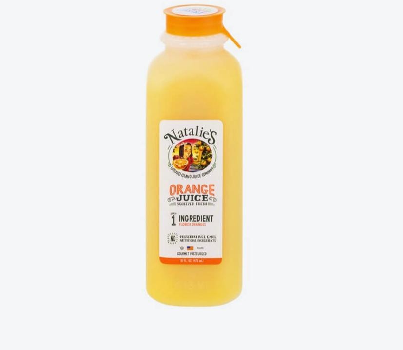 Natalie`s orange juice