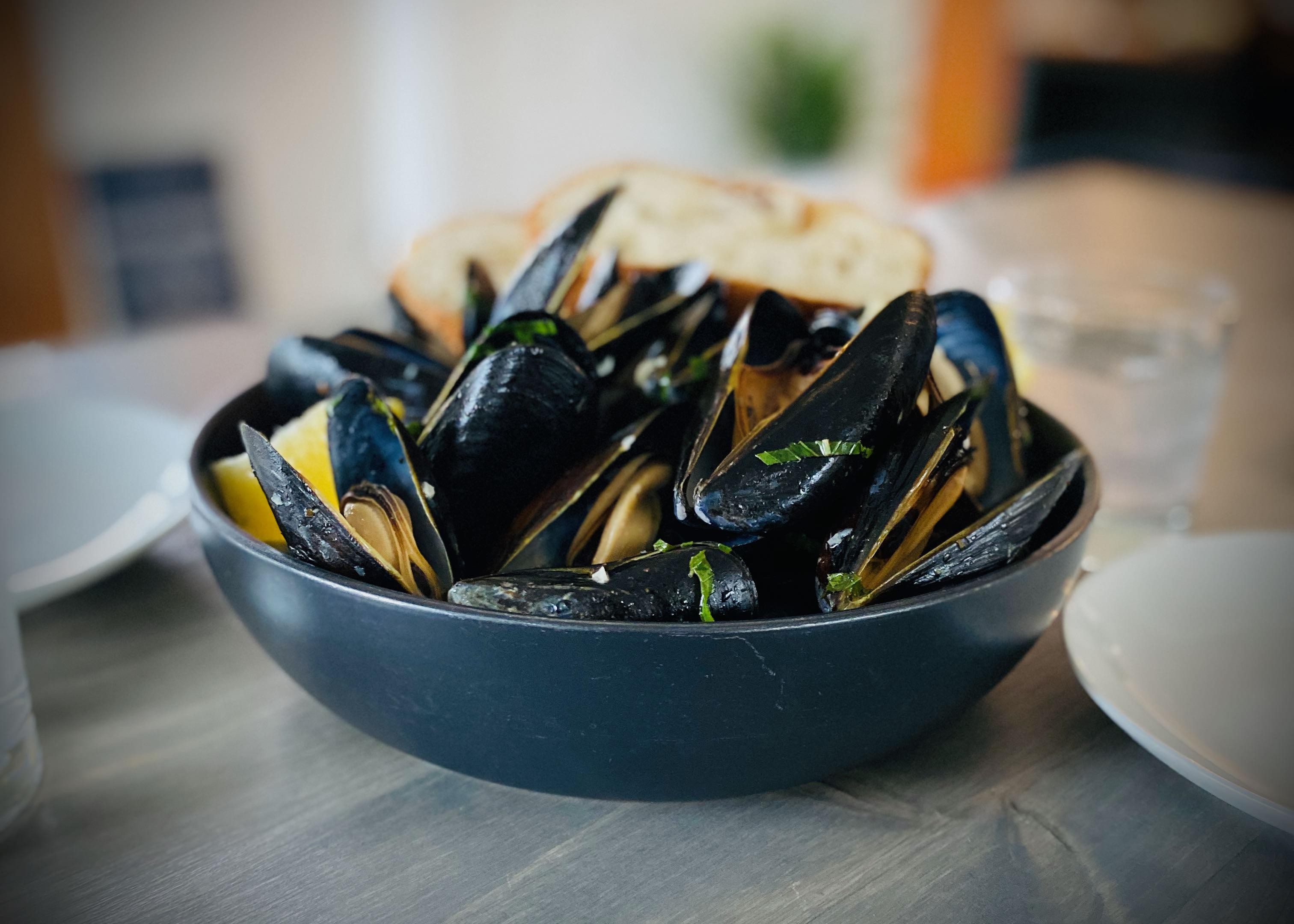 French Pemaquid Mussels