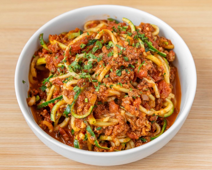 Impossible Bolognese - Zoodles