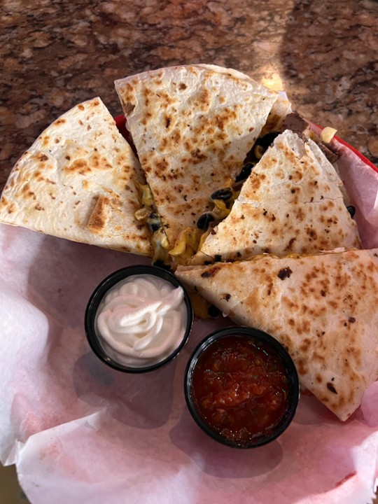 Black Bean Corn Quesadilla