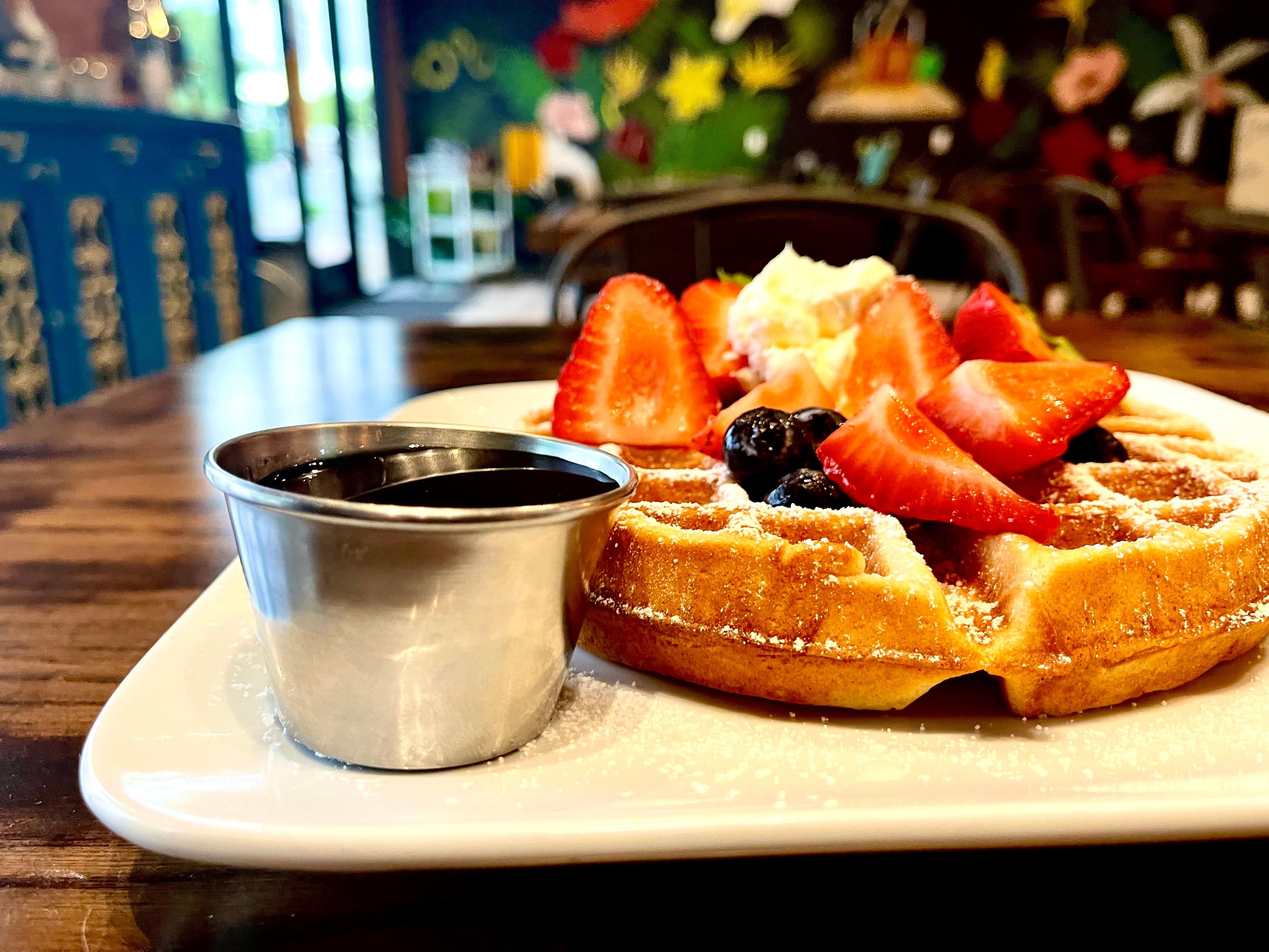 Waffle and Berries