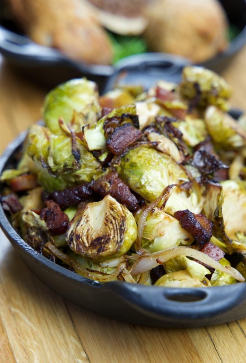 Balsamic Roasted Sprouts