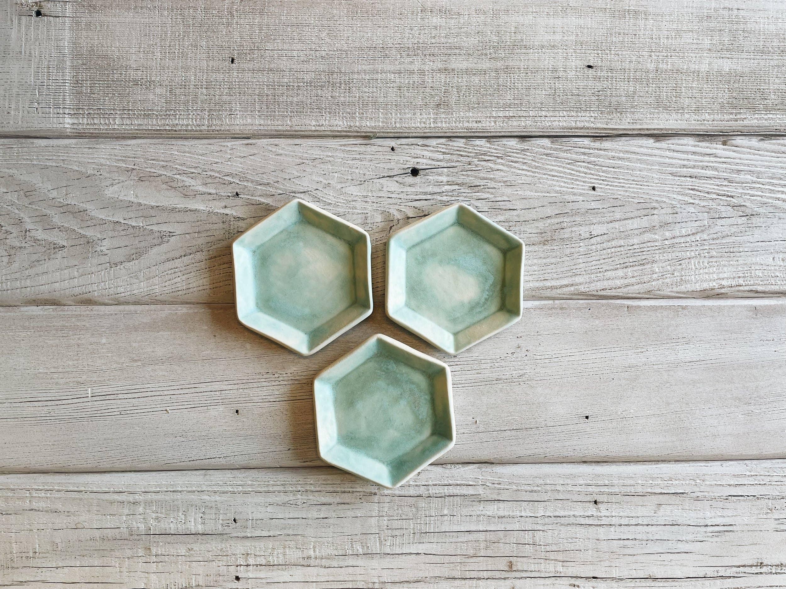 Bridget Dorr: Ceramic Hexagon Dish