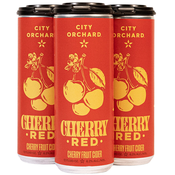 Cherry Red, 4-pack, cans