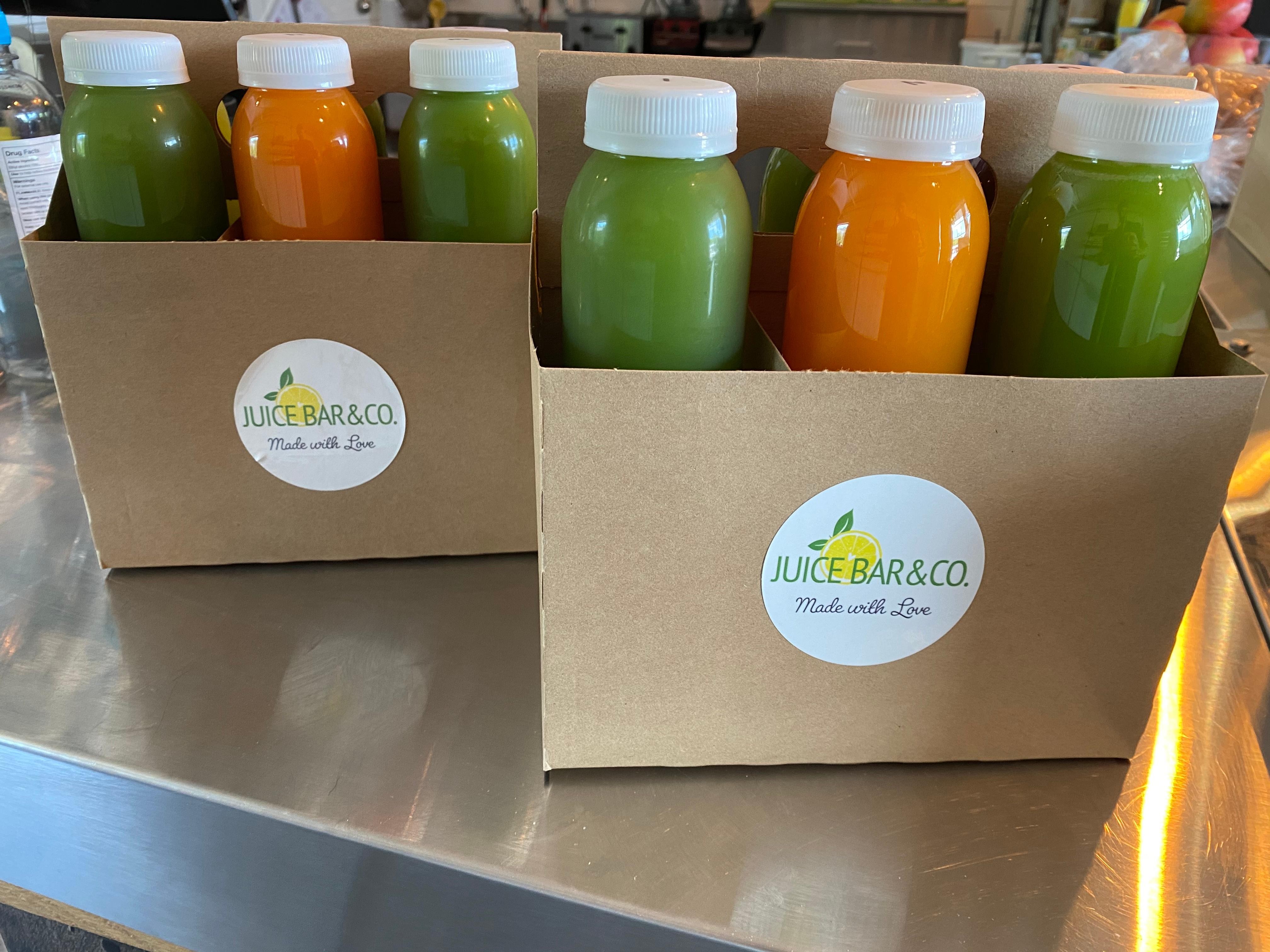 Juice Cleanse Options ($55 per day)