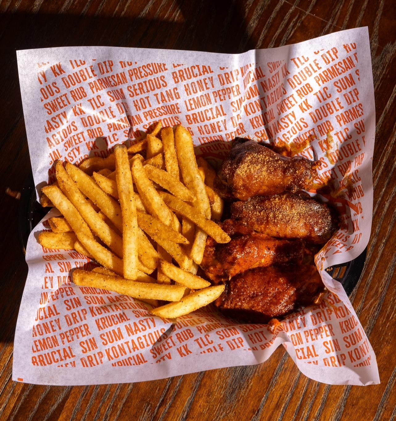 1509 Government Street - 5 Pc Naked Wings