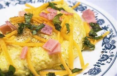 Kids Ham & Cheddar Omelet