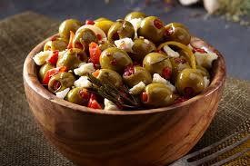 Roasted olives