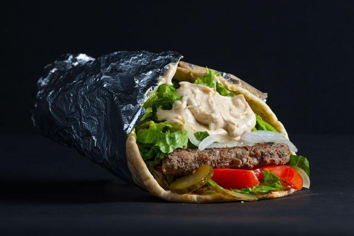 #24 Kofta Kabab Wrap