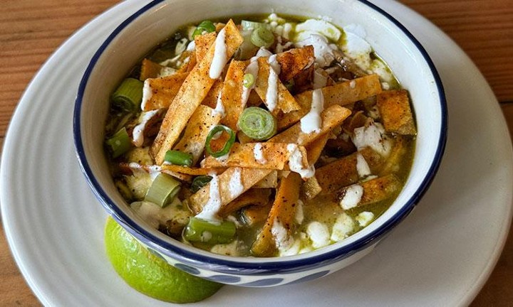 CHICKEN TORTILLA SOUP