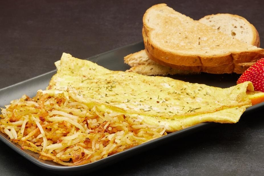 Ham/Bac/Sausage and Cheese Omelet
