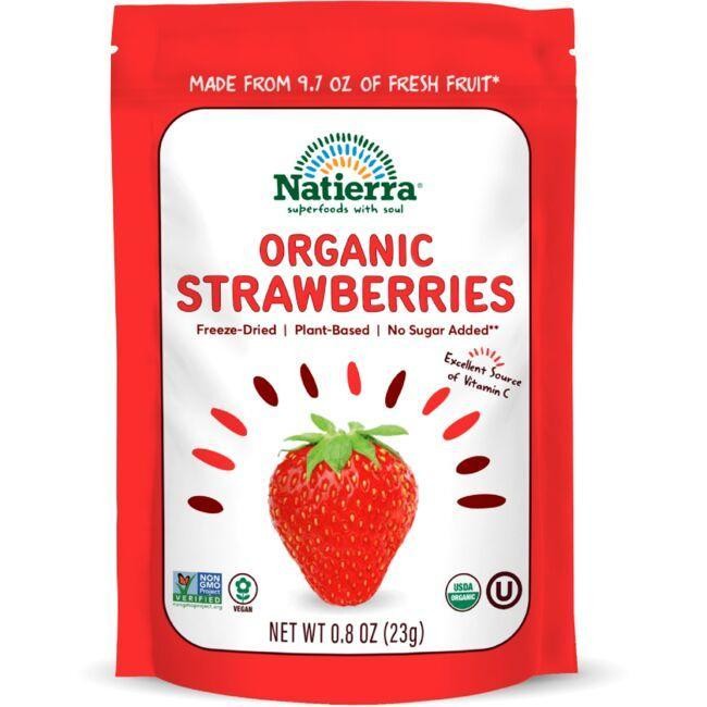 Natierra - Freezed Dried Organic Strawberries