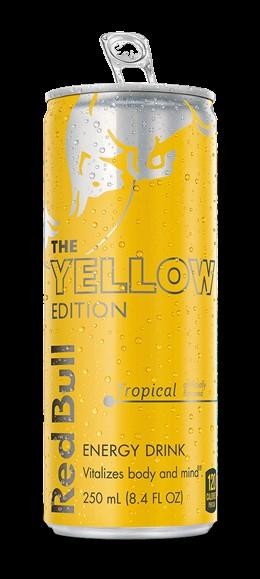 RED BULL YELLOW (TROPICAL)