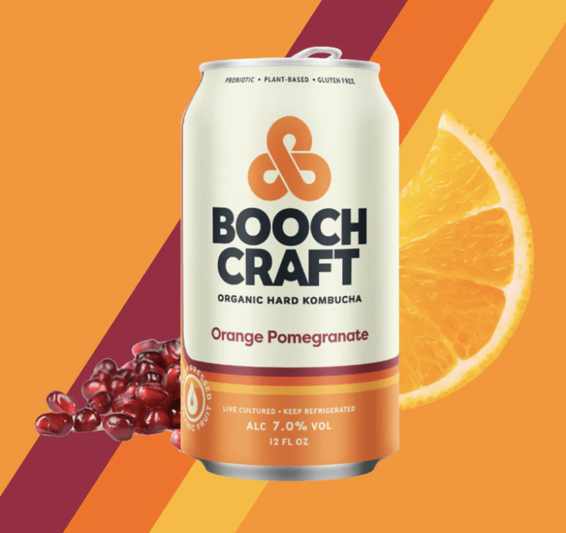 Boochcraft - Orange Pomegranate - CAN 16oz