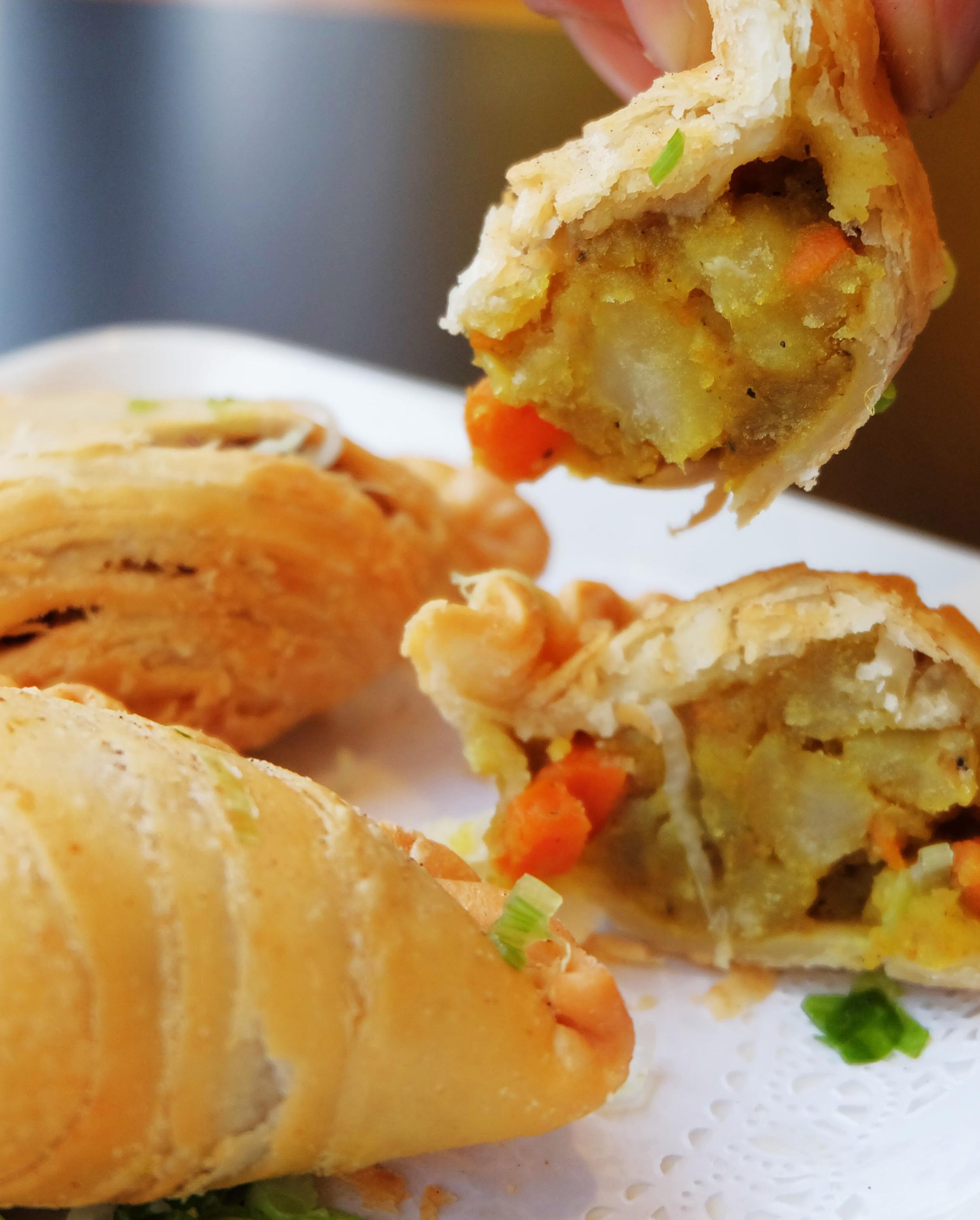 Thai Curry Puffs