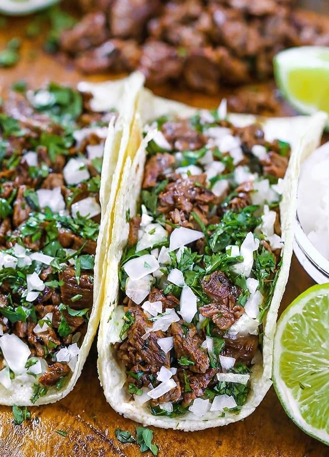 Orden de Tacos Carne Asada (3)