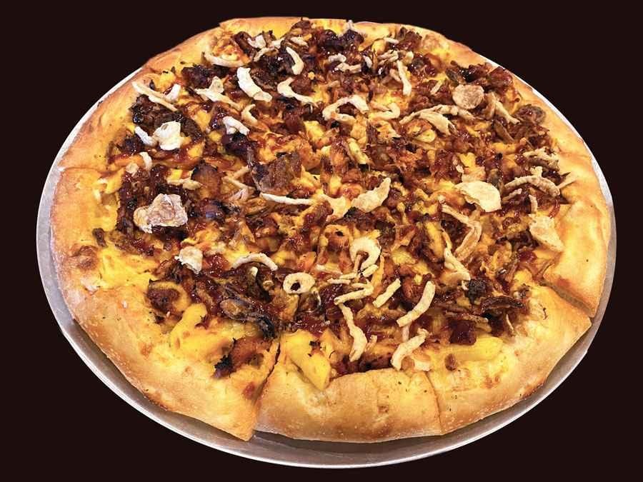Large Smokehouse Mac & Cheese Pizza