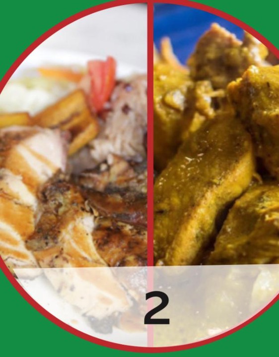 2. Combo Meals (White & Curry)