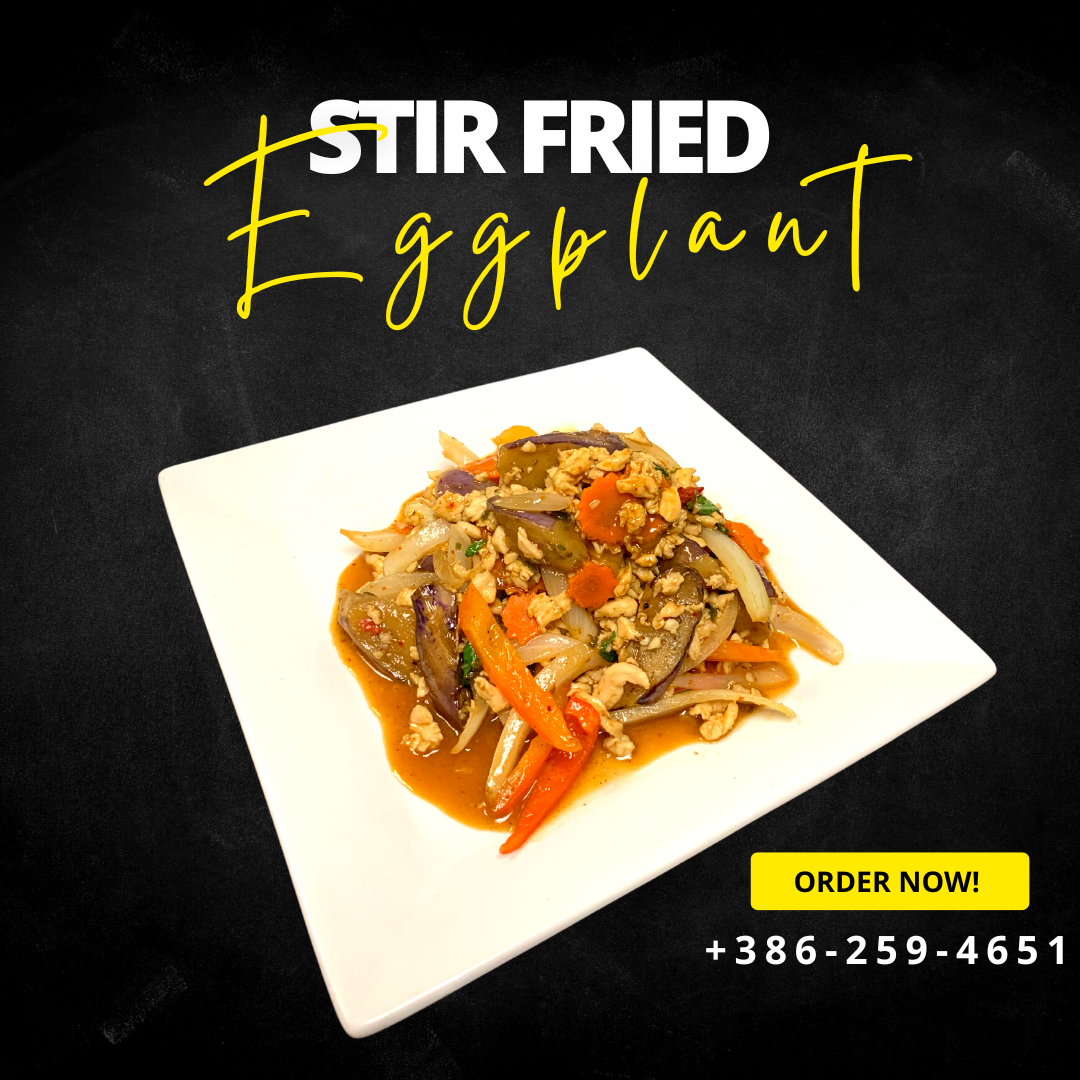 Stir Fried Eggplant