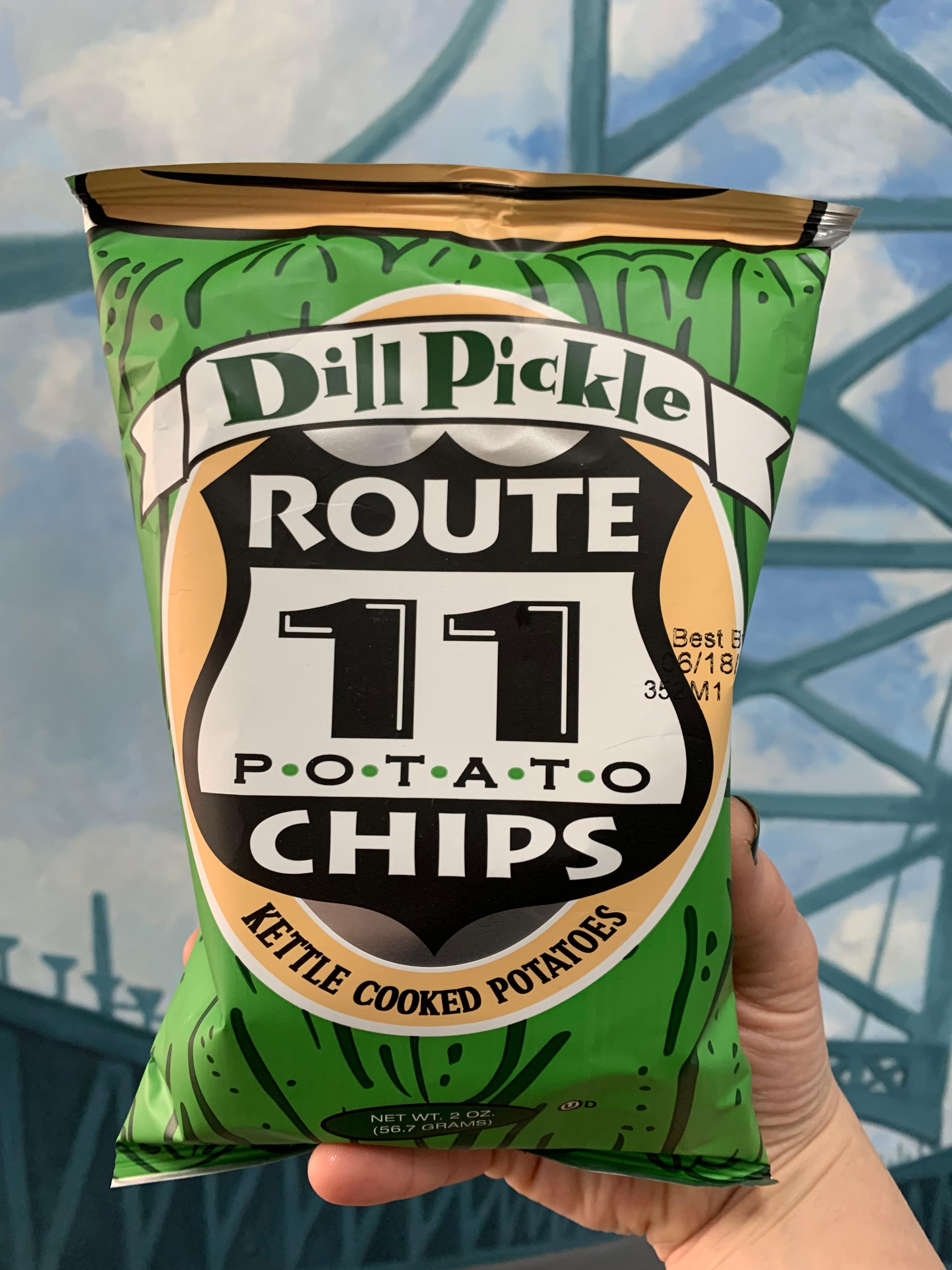 Dill Pickle Chips Route 11