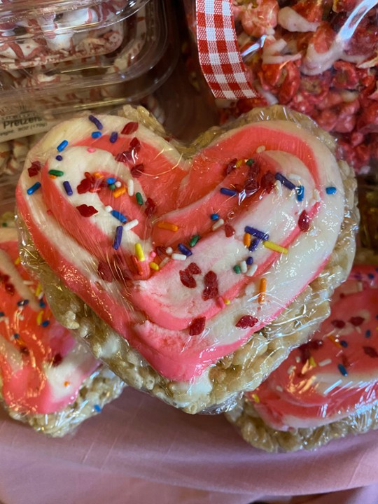 Valentine Jumbo Rice Crispy Treat