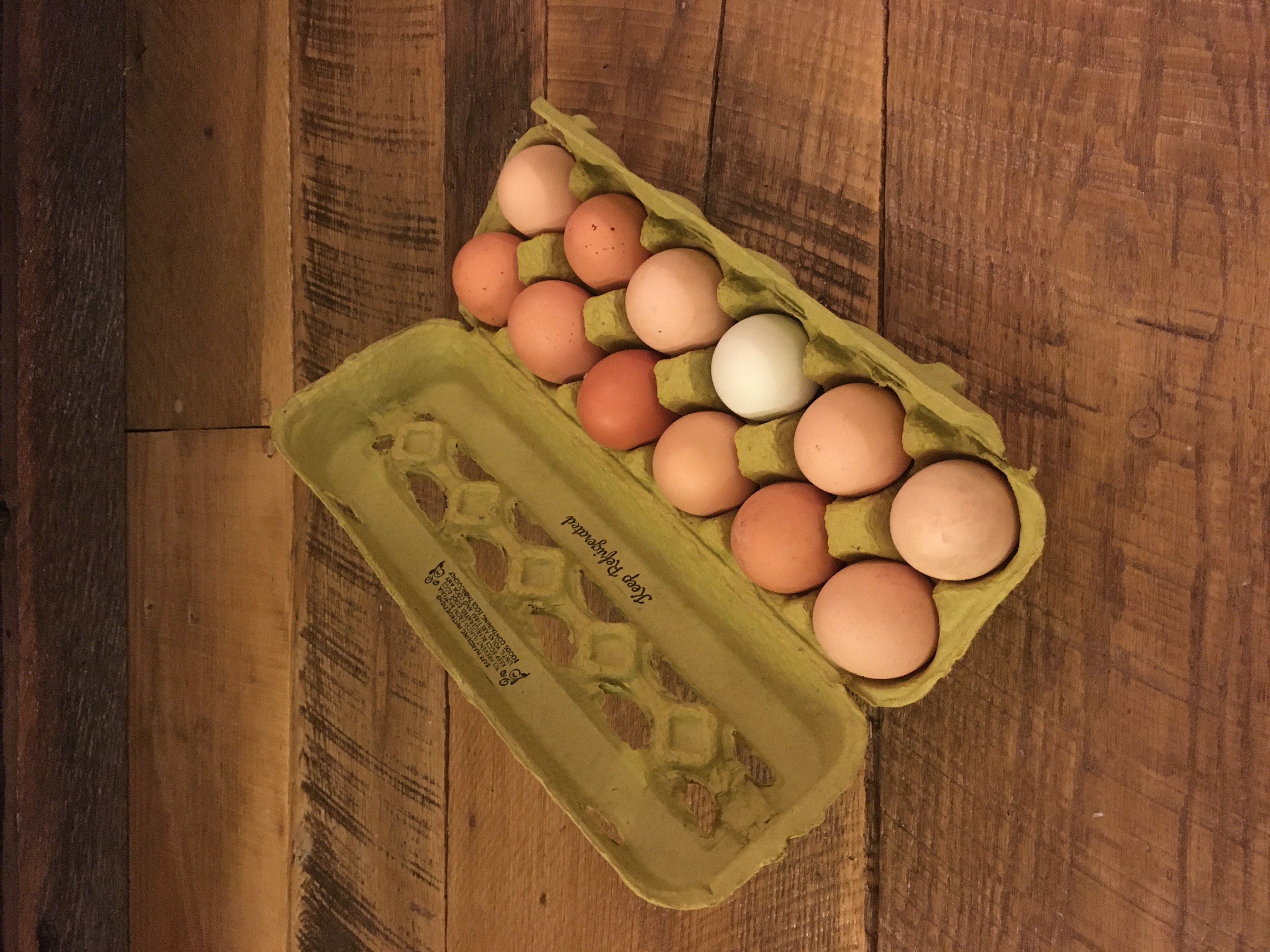 Dozen Free Range Chicken Eggs