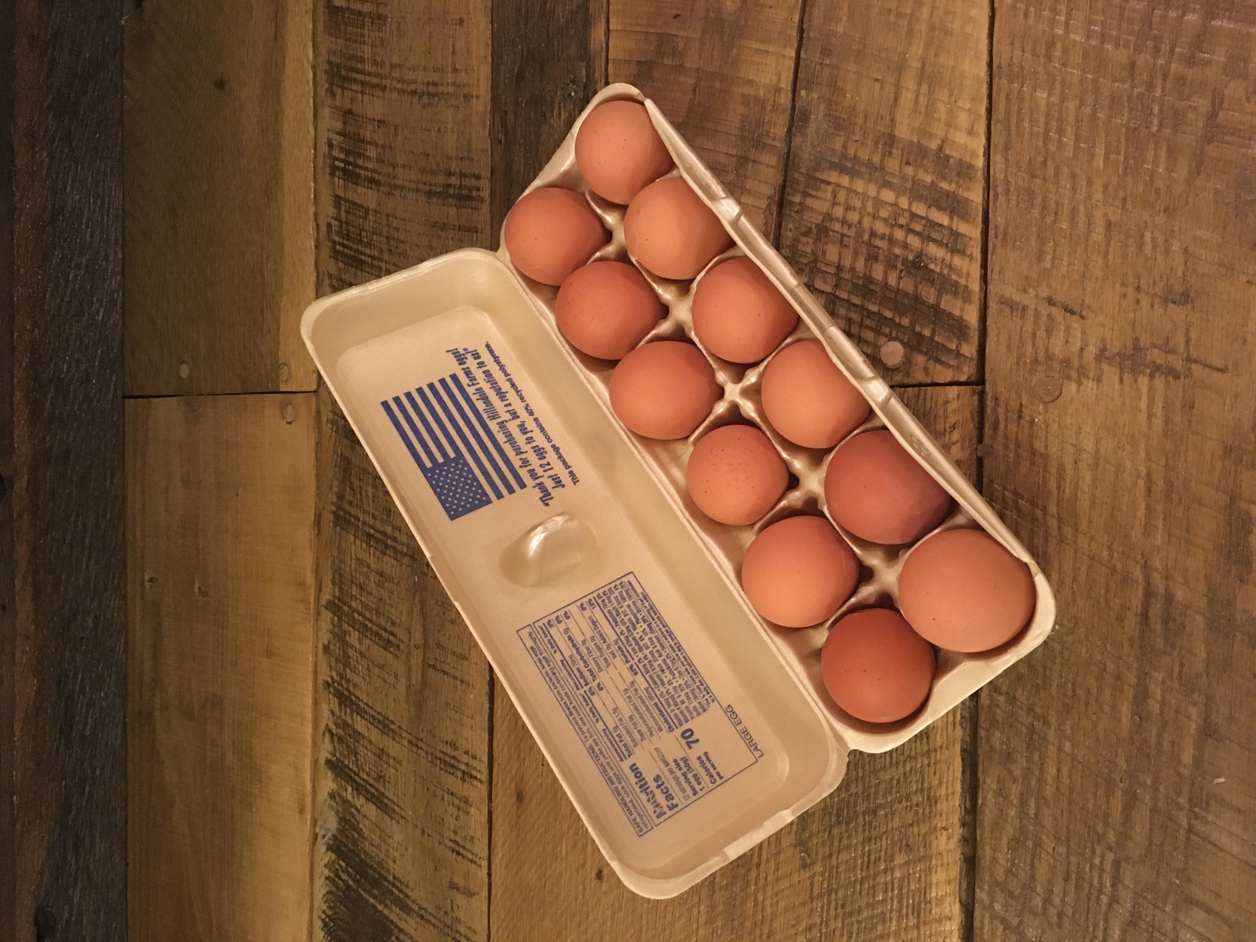 Dozen Brown Hillendale Eggs