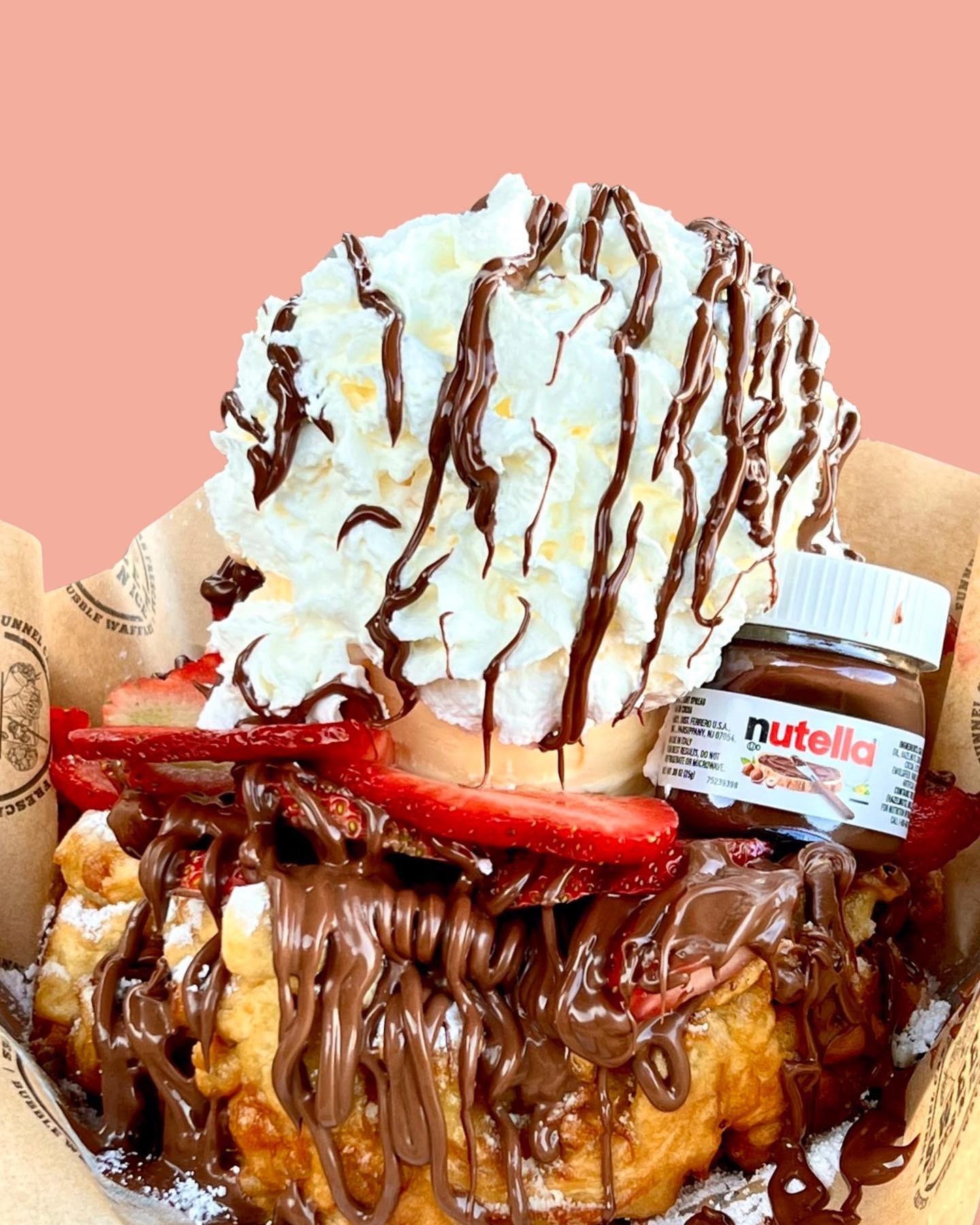 Funnel Cake Nutella Lovers
