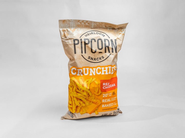 Pipcorn Cheddar Crunchies
