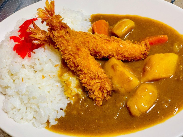 Ebi Fry Curry Large