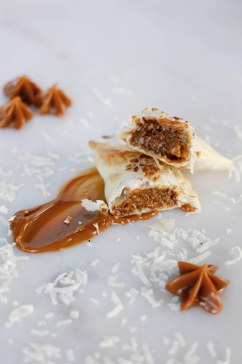 Dulce de Leche and Coconut  Baked