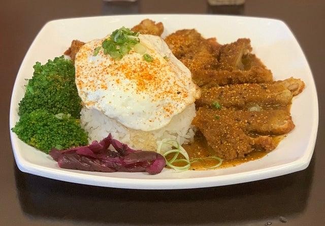 Chicken Katsu Curry Platter (R7)