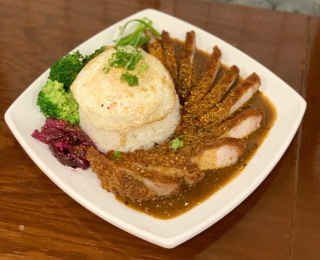 Pork Katsu Curry Platter (R8)