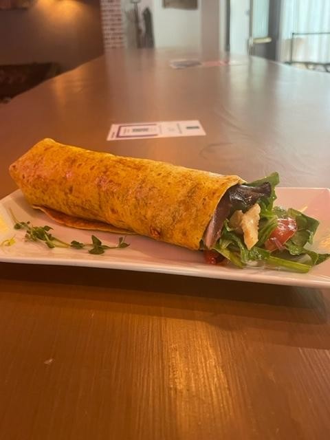 Salmon Sesame Wrap