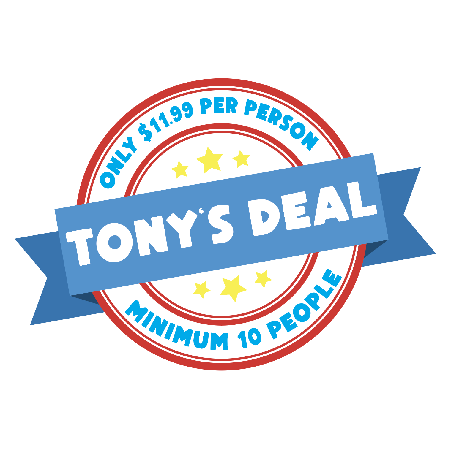 Tony's Deal for 10 people