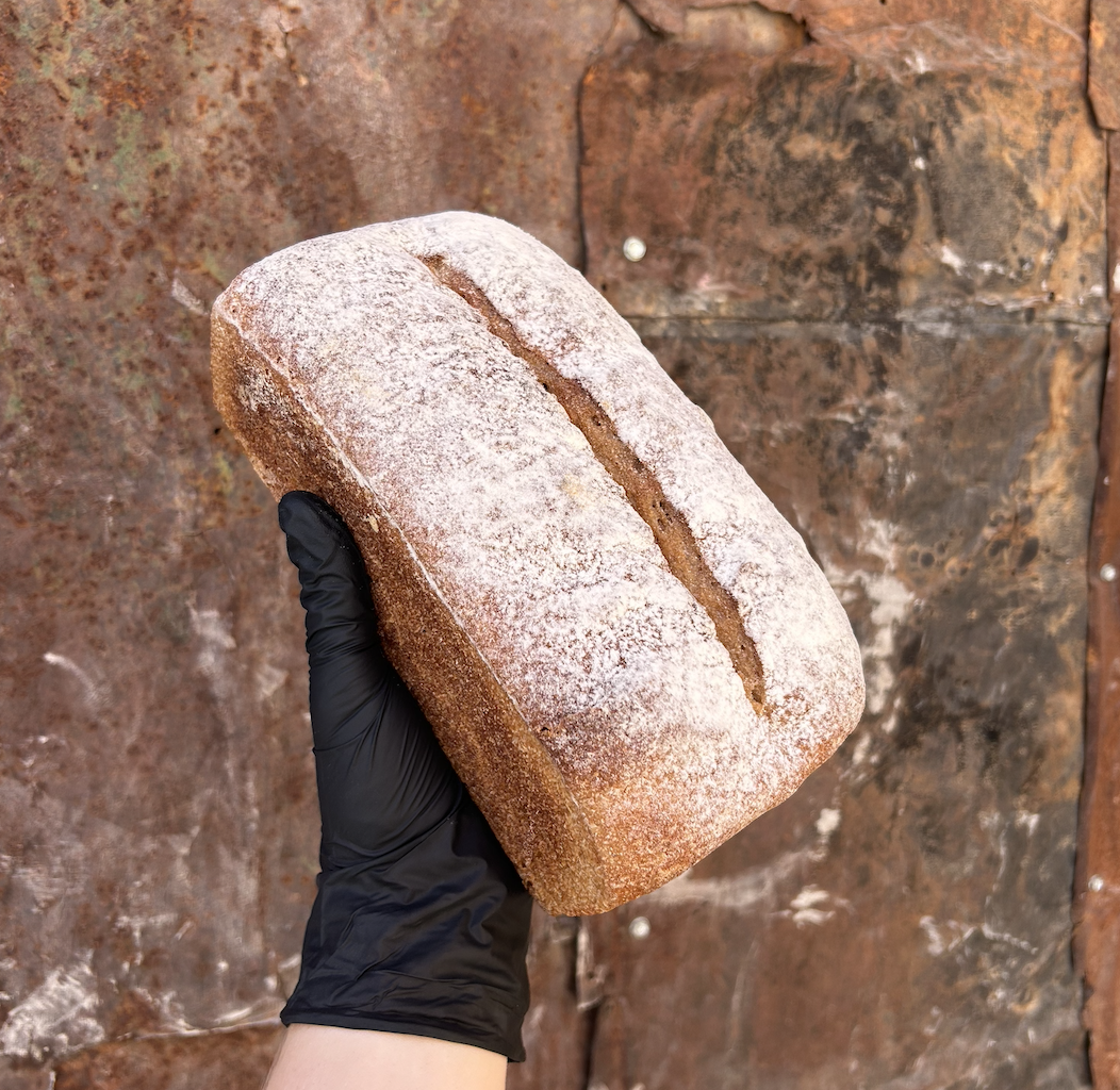 Whole Wheat Sourdough Sandwich Loaf
