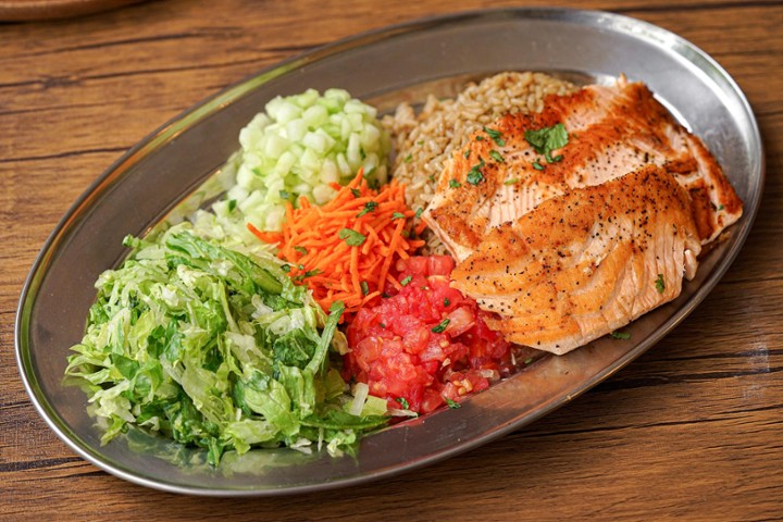 Grilled Salmon Bowl