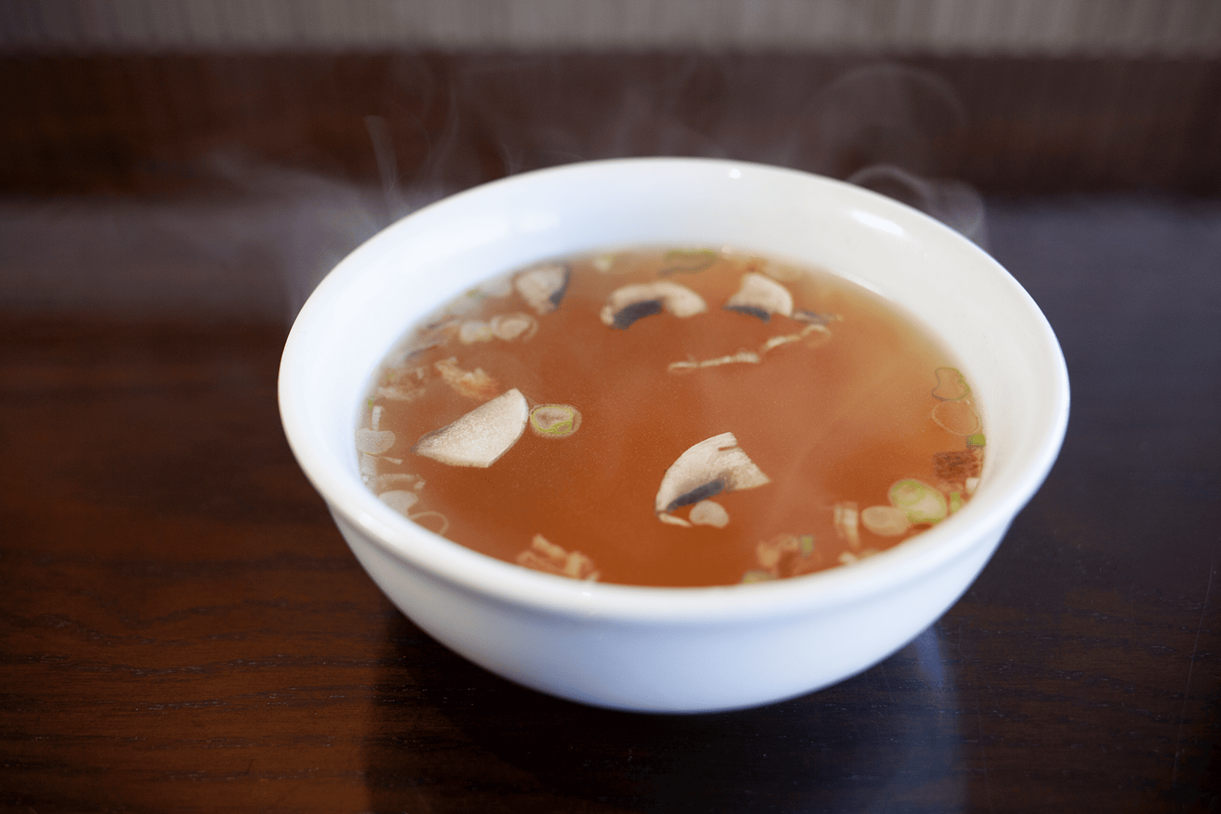 Japanese onion soup (clear soup)