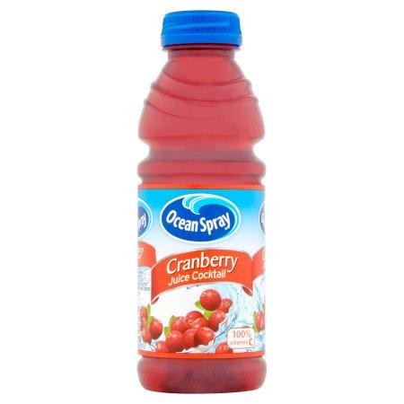 Ocean Spray Cranberry Juice Drink Cocktail  15.2 Oz Bottle