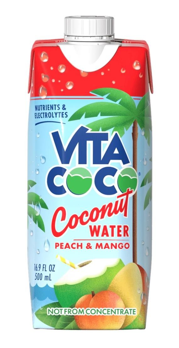 Vita Coco Coconut Water Peach & Mango 16.9oz