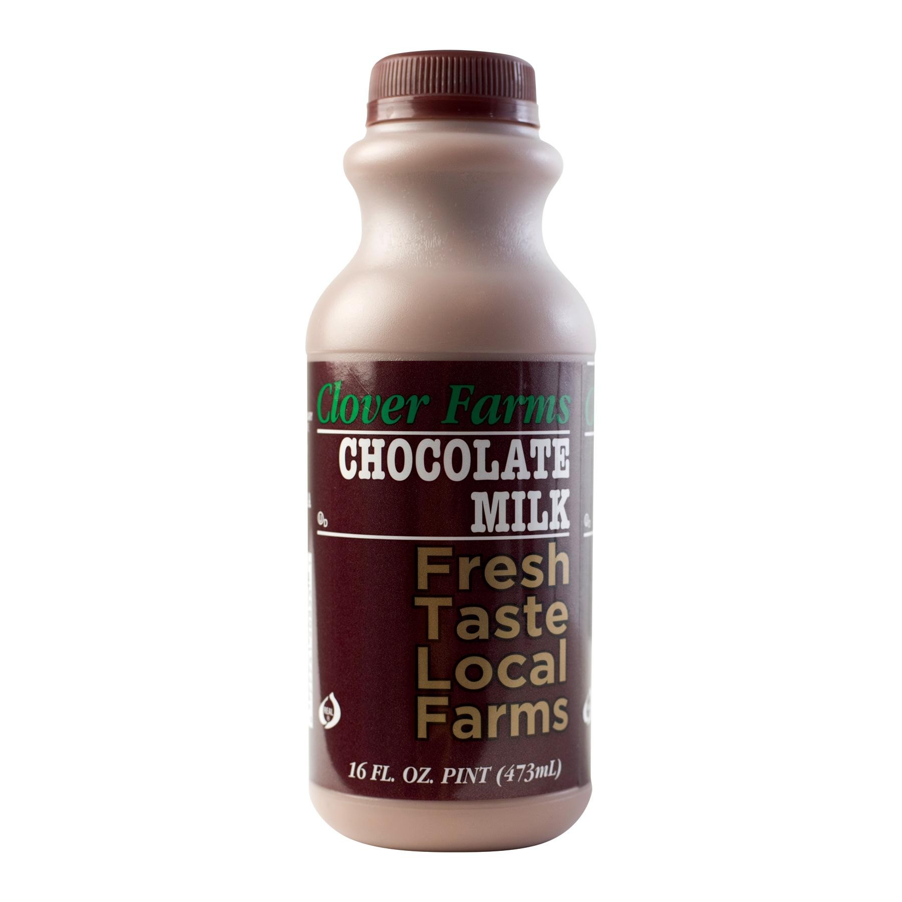 Clover Farms Chocolate Milk, 1 Pint