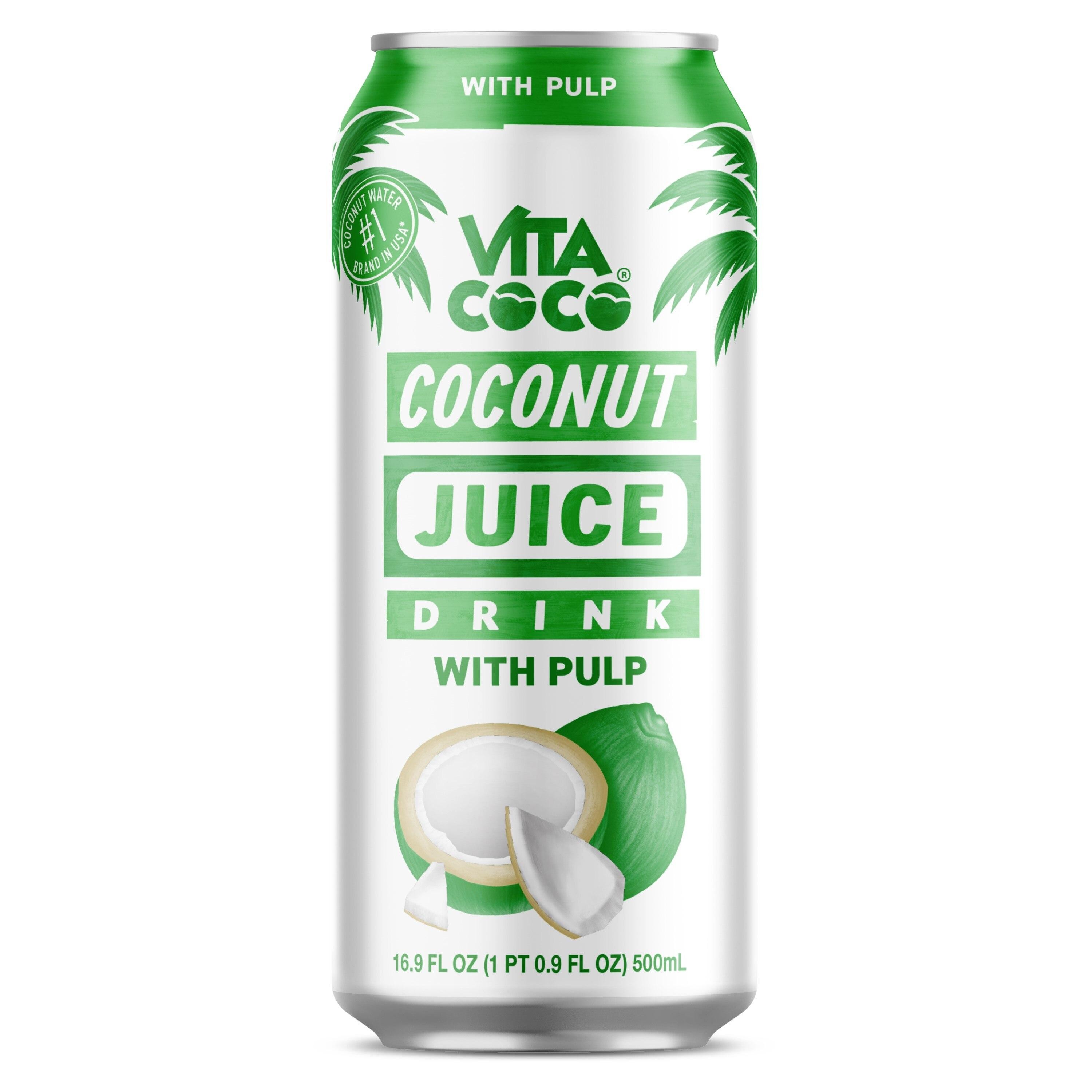 Vita Coco Coconut Juice Drink with Pulp 16.9oz