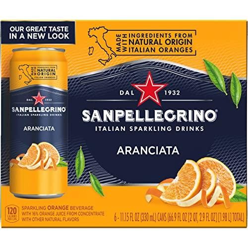 San Pellegrino Aranciata Sparkling Drink, 330 ML