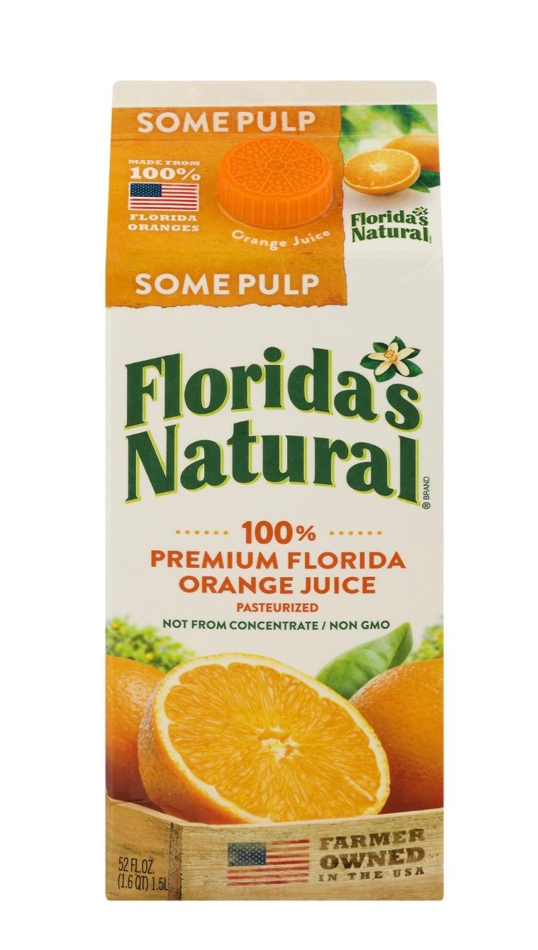 Florida’s Natural Orange Juice Some Pulp 52oz